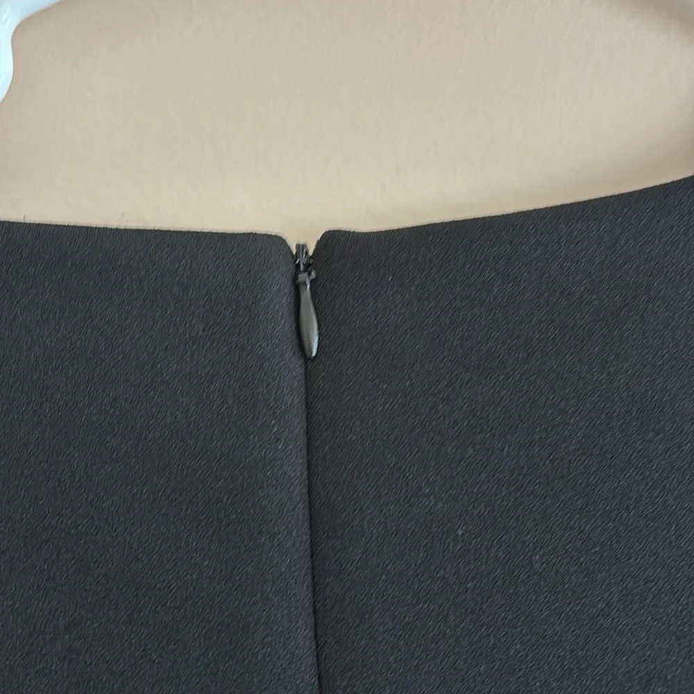 Shelby & Palmer Black Ruffled Bell Sleeve Sheath Dress - Picture 7 of 11